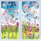Spring Flower Window clings Decorations Window Decals Stickers for Office Home
